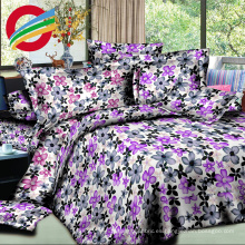 alta calidad 3d tejido impreso textil hogar hoja de cama conjunto